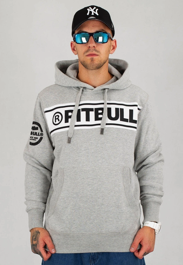 Bluza Pit Bull Potomac szara melanż