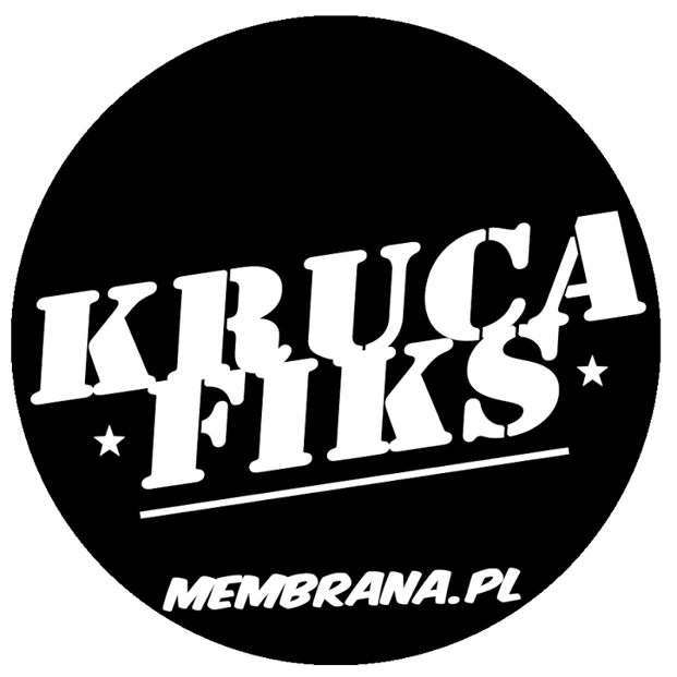 Wlepa Kruca Fiks czarna