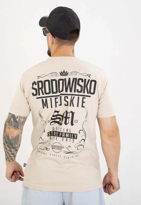 T-shirt Środowisko Miejskie Theme beżowy