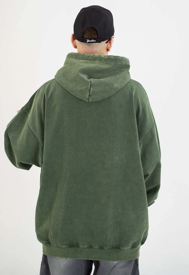 Bluza Prosto Z kapturem Demage washed khaki