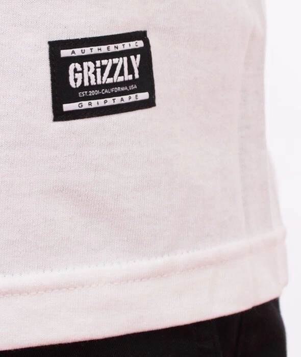 Grizzly-Sycamore Box Logo T-Shirt White