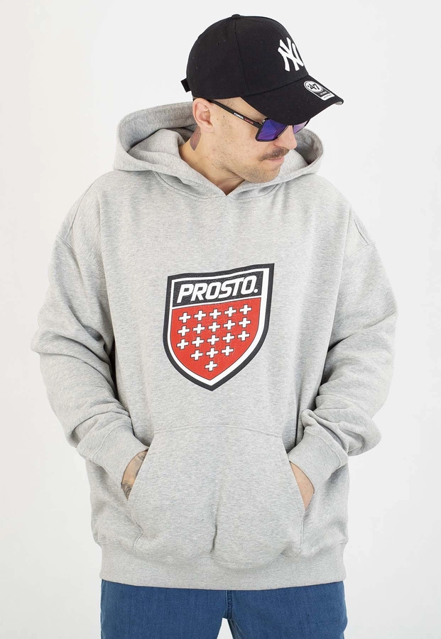 Bluza Prosto Z kapturem Infine grey