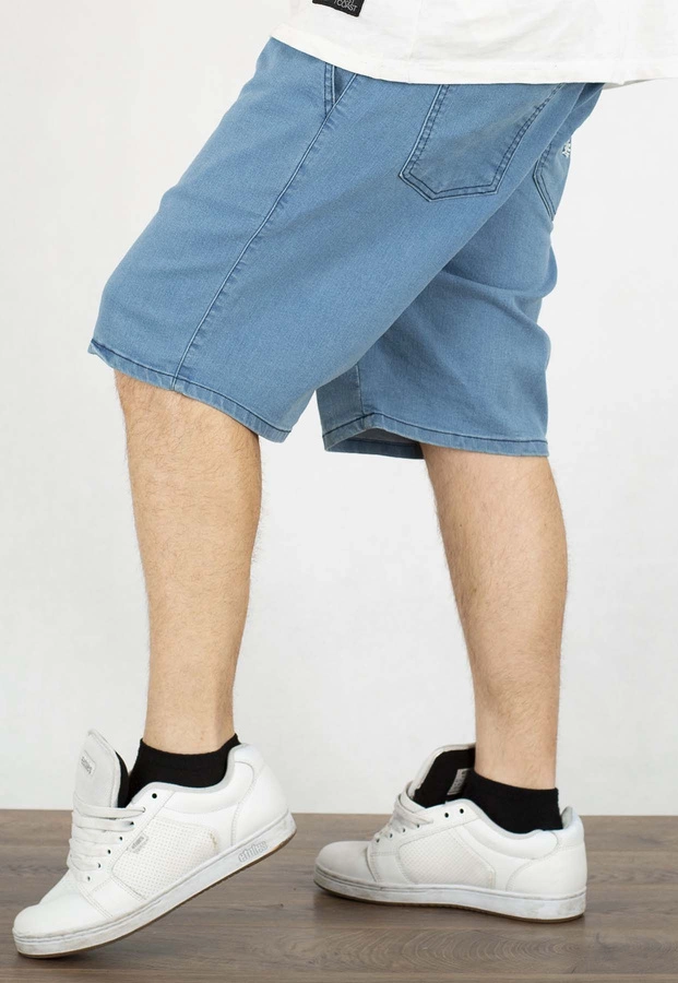 Spodenki Patriotic Jeans Laur jasno niebieskie