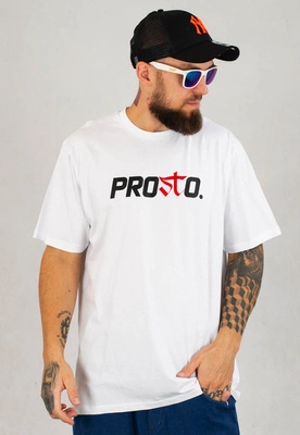 T-shirt Prosto Este biały