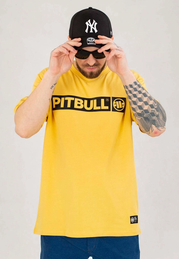 T-shirt Pit Bull Hilltop 170 żółty