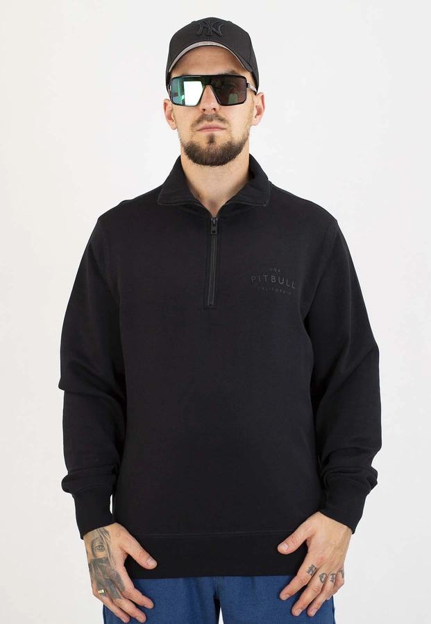 Bluza Pit Bull Bez Kaptura Half Zip Sampson black