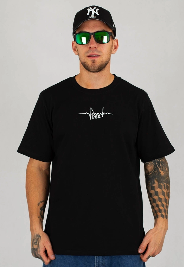 T-shirt Dudek P56 Tętno P56 czarny