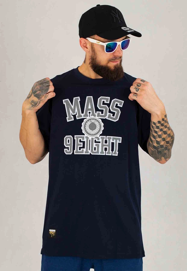 T-shirt Mass Athletic granatowy