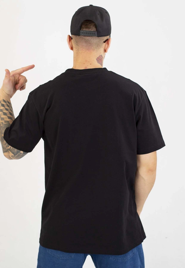 T-shirt Prosto Oversize Big Log czarny