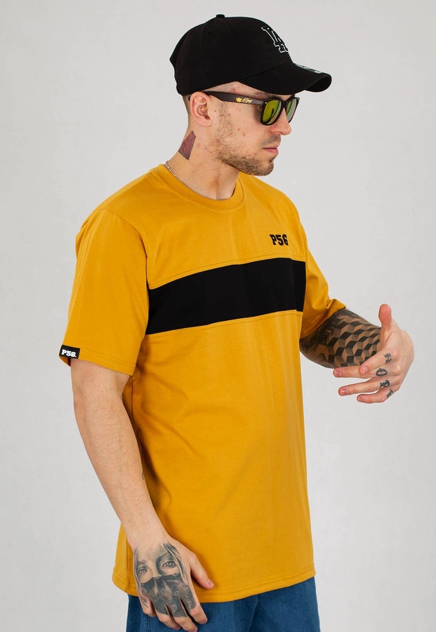 T-shirt Dudek P56 Lion 2 musztardowy