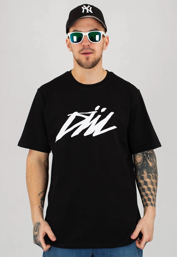 T-shirt Diil Flow czarny