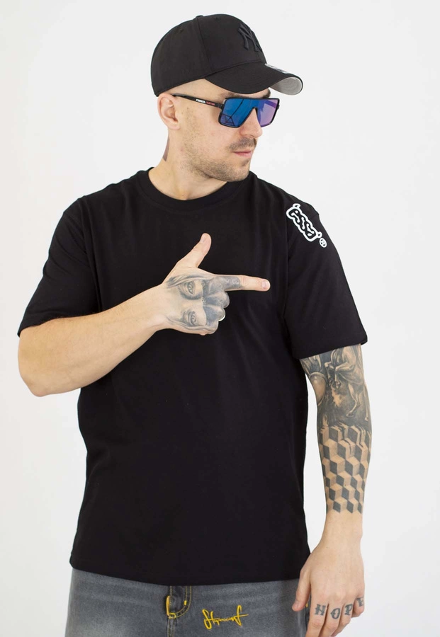 T-shirt Stoprocent Essa Small czarny