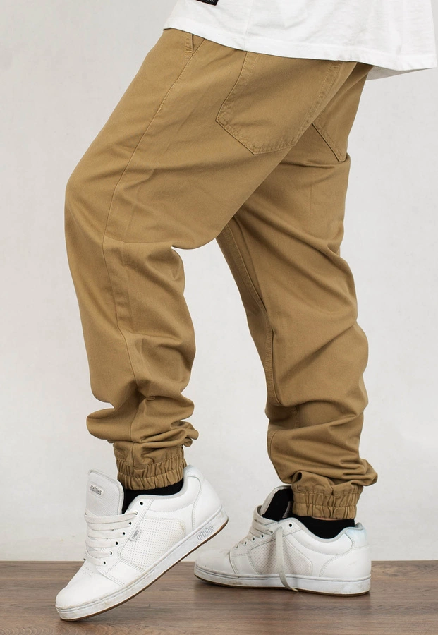 Spodnie Mass Jogger Fit Signature 2.0 pants beige