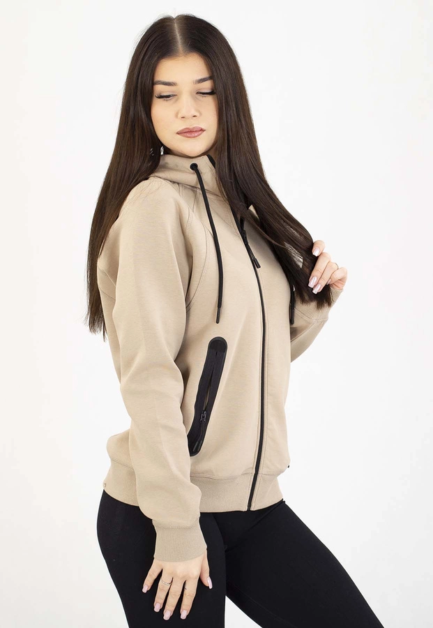 Bluza Pit Bull Z Kapturem ZIP Explory cappuccino