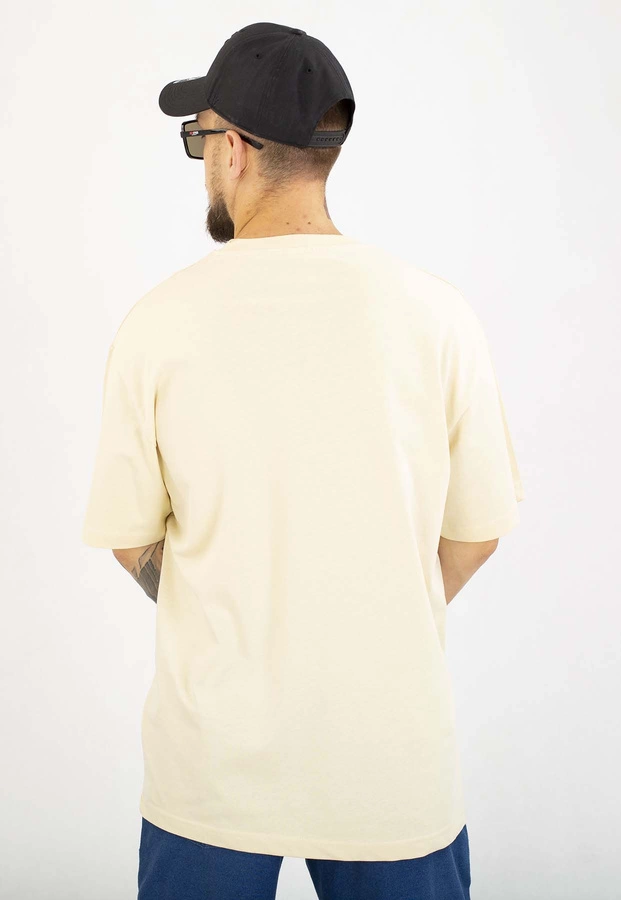 T-shirt Lucky Dice Baggy Not Like Us beżowy