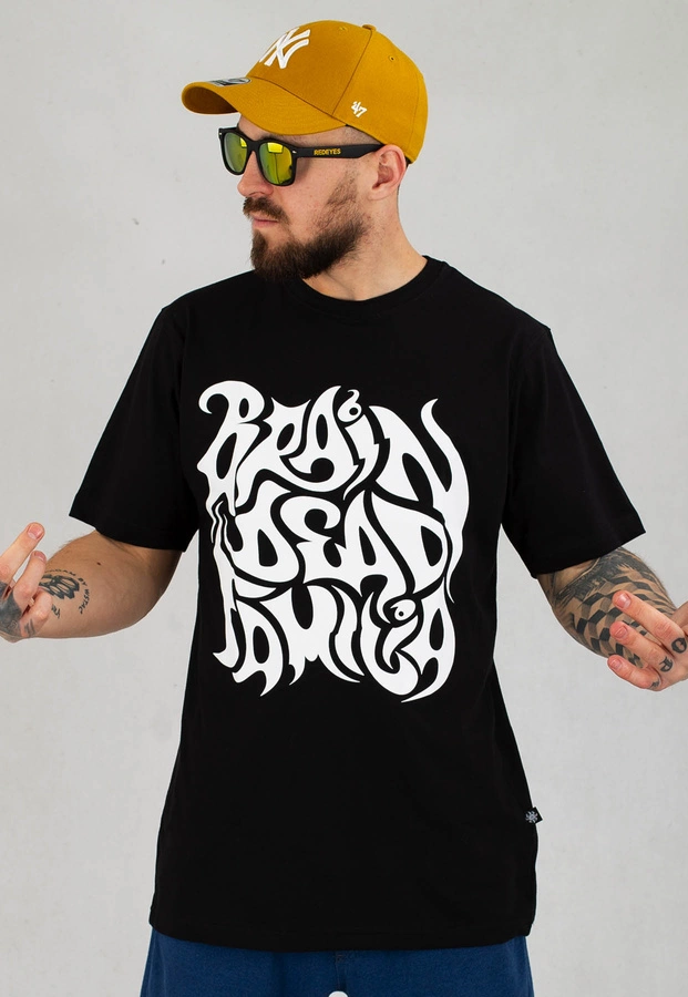 T-shirt Brain Dead Familia Psylocybe czarny