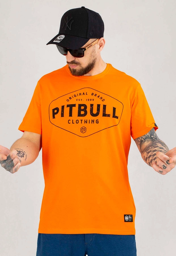 T-shirt Pit Bull Ultra Light Pitbull Co. pomarańczowy