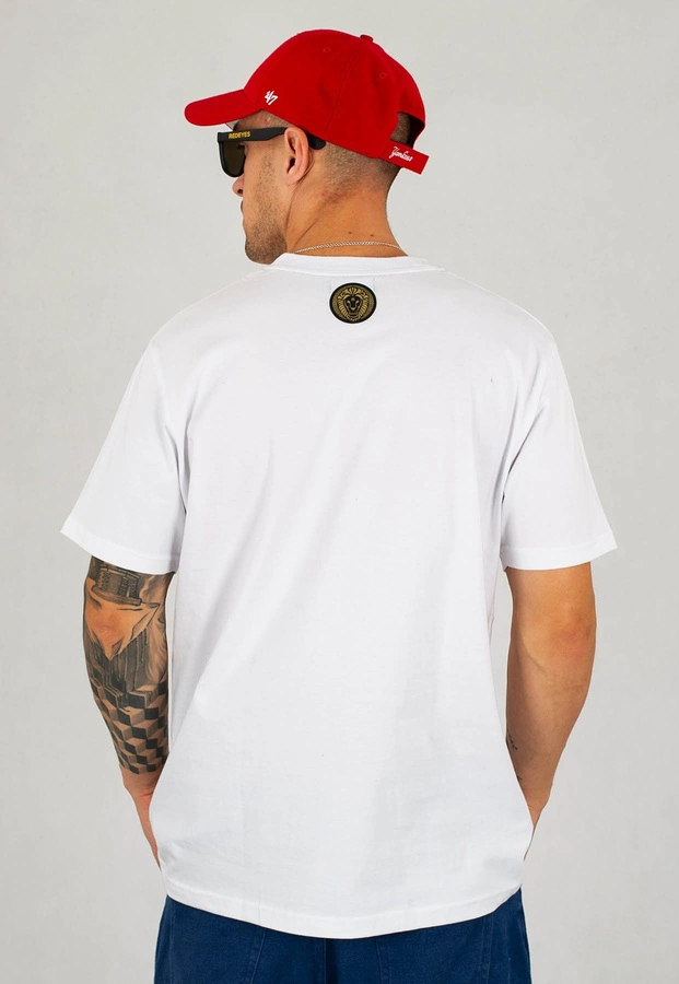 T-shirt Ganja Mafia Kalion Geometric biały