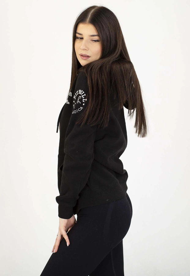 Bluza Pit Bull Z Kapturem Zip Fiora black