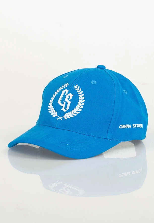 Czapka Snapback Ciemna Strefa Laur turkusowa