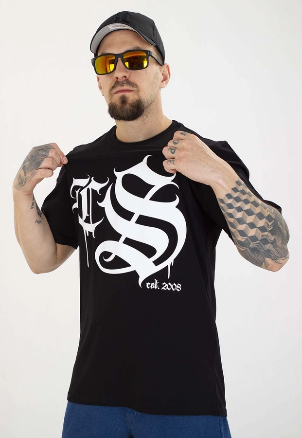 T-shirt Ciemna Strefa Chicano Gotyk czarny
