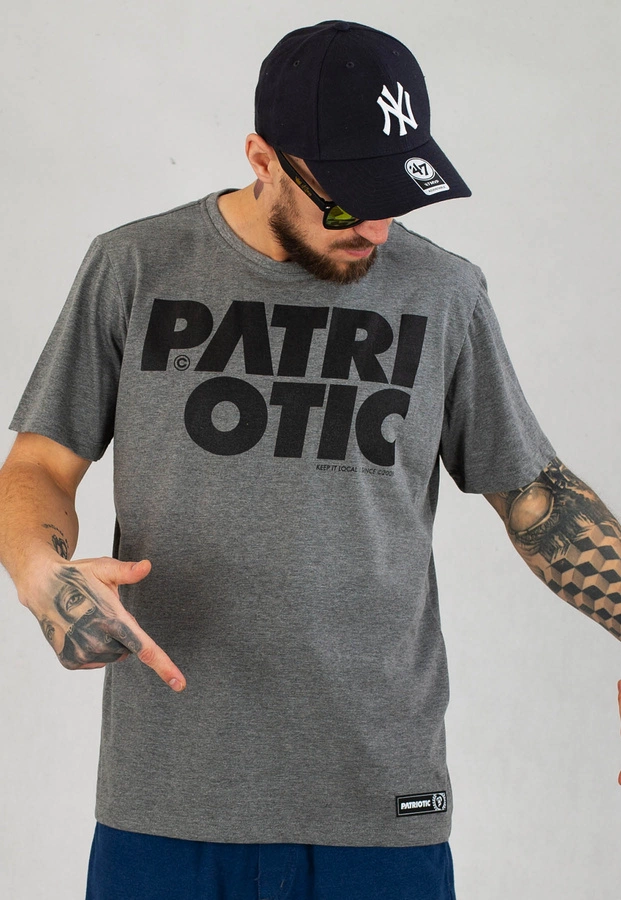 T-shirt Patriotic CLS 22 grafitowy