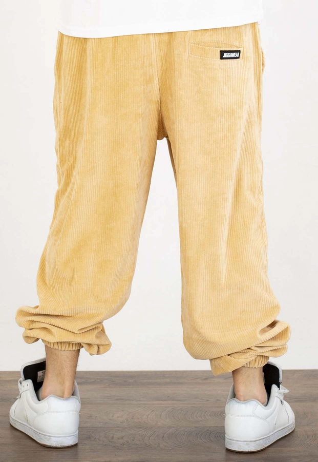 Dresy Jigga Wear Trap Sztruksowe Cord camel