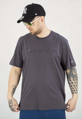 T-shirt Champion 220273 grafitowy