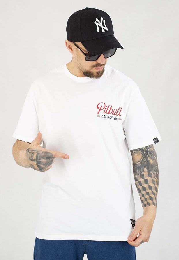 T-shirt Pit Bull San Diego Born 170 white