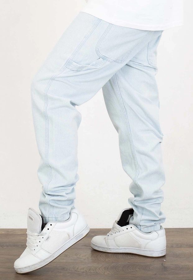 Spodnie Karl Kani KK Retro Tapered Workwear 6000484 bleached blue