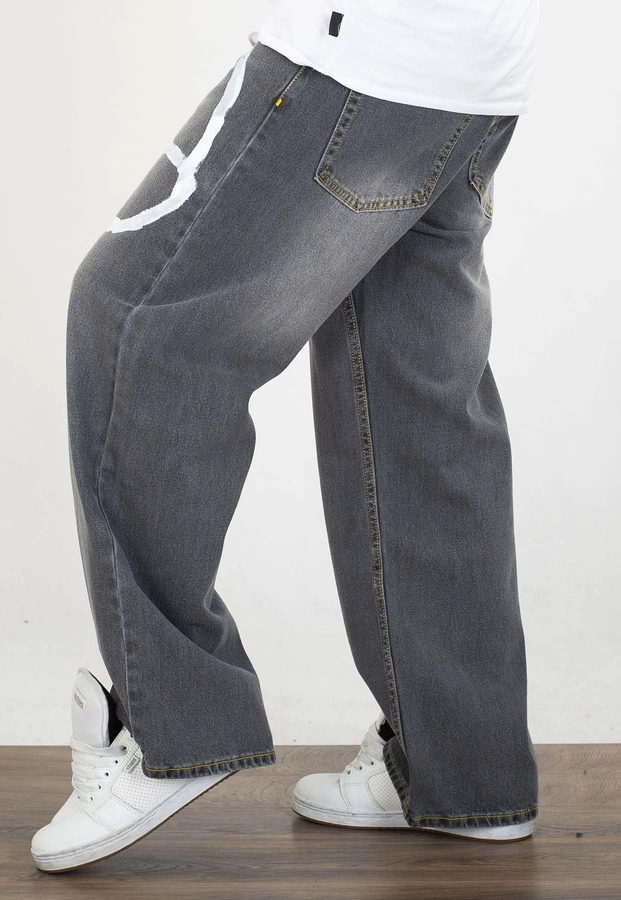 Spodnie Stoprocent Baggy Dick jeans grey