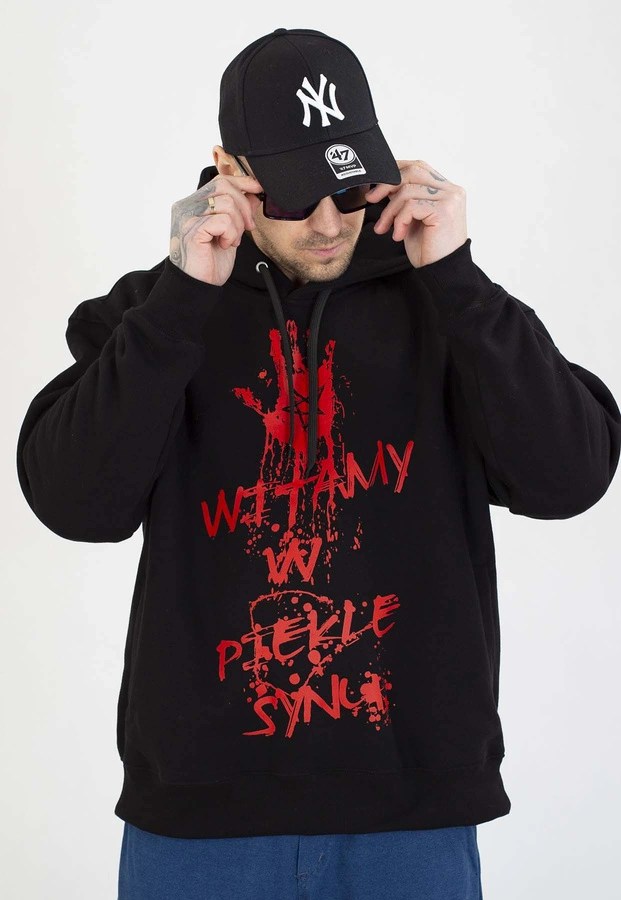 Bluza Demonologia Z Kapturem Witamy W Piekle czarna