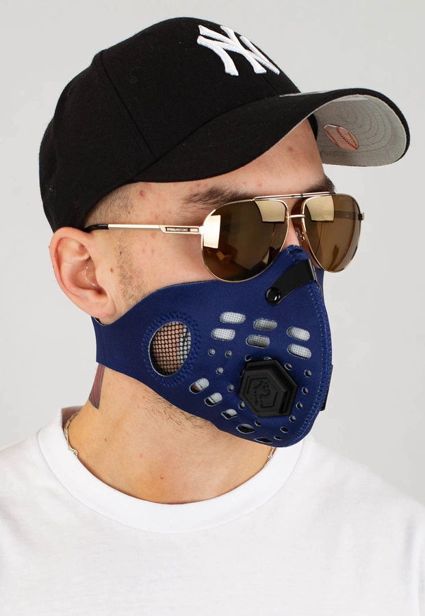 Maska Antysmogowa Dragon Sport II Navy Blue