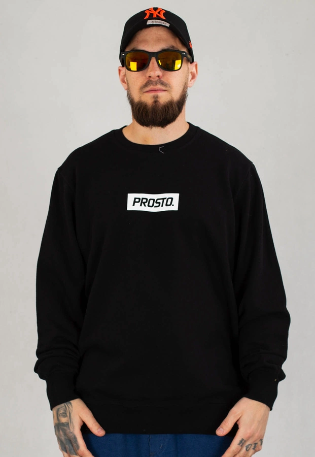 Bluza Prosto Crewneck Bokz czarna