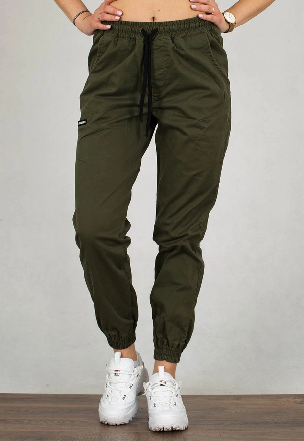 Spodnie Diamante Wear Jogger Classic Unisex Crew khaki