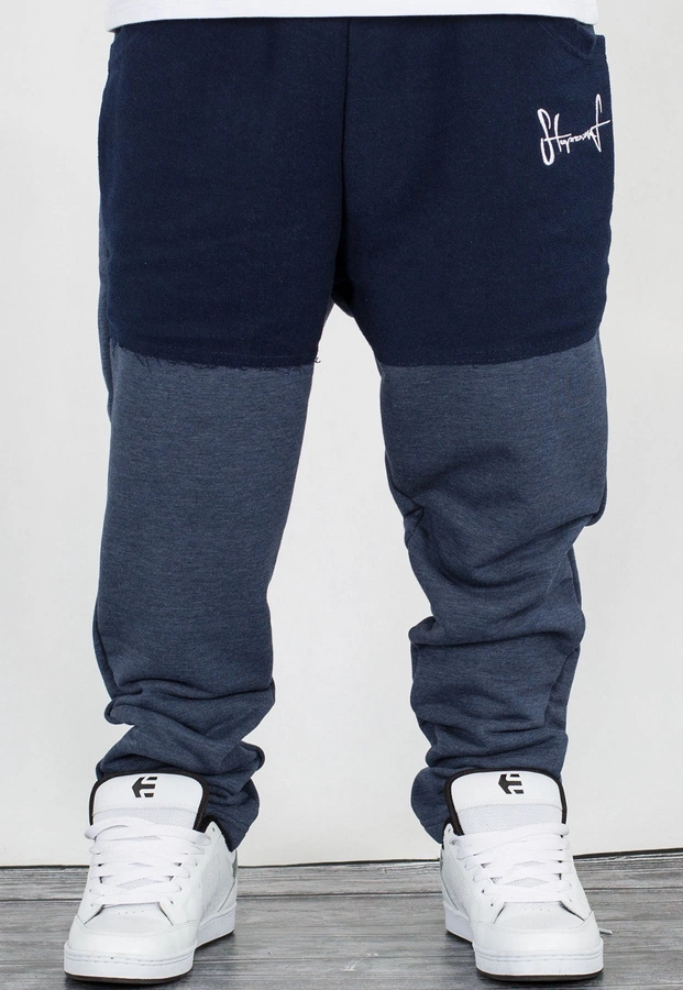 Dresy Stoprocent SDCD Jogger Drop granatowe