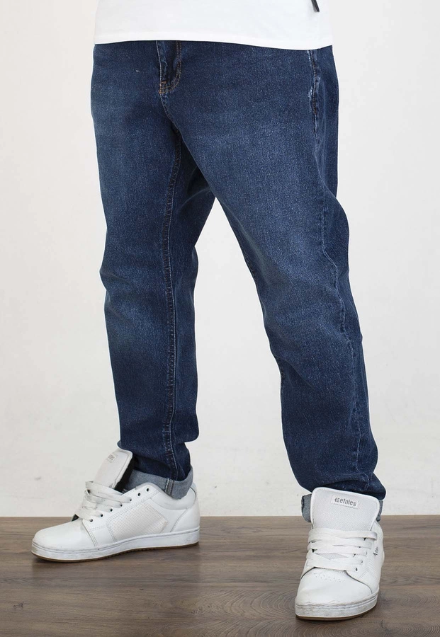 Spodnie I8 Denim BOY53 dark blue