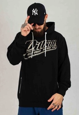 Bluza Pit Bull Z Kapturem Terry Black Brand czarna