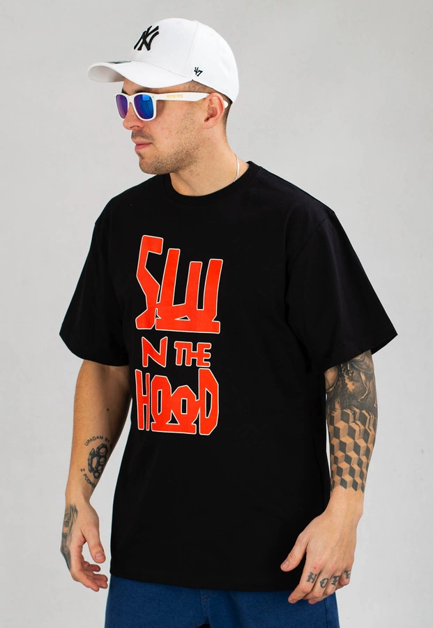 T-shirt RPS Rysiu Peja Solufka SLU N The Hood czarny