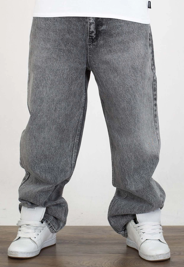 Spodnie I8 Denim BAG101 Baggy grey