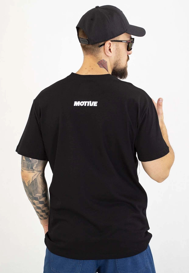 T-shirt Motive Go Front czarny