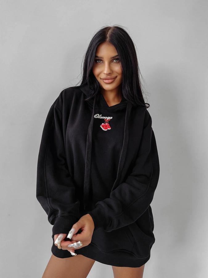 Bluza Olavoga Z Kapturem Flint czarna