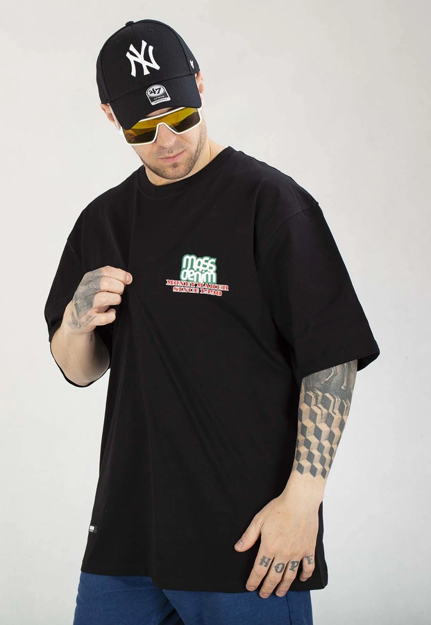 T-shirt Mass Casino czarny