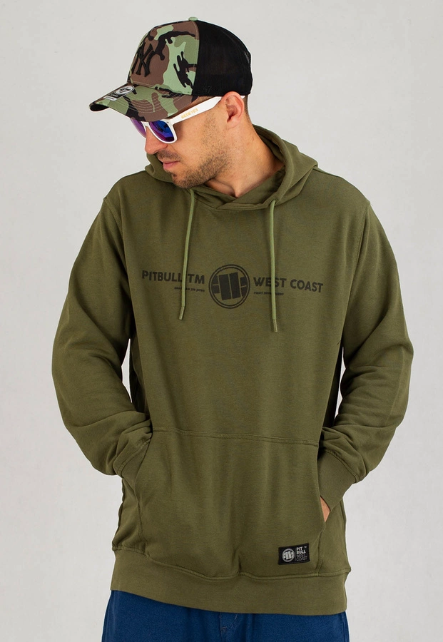 Bluza Pit Bull Keep Rolling oliwkowa