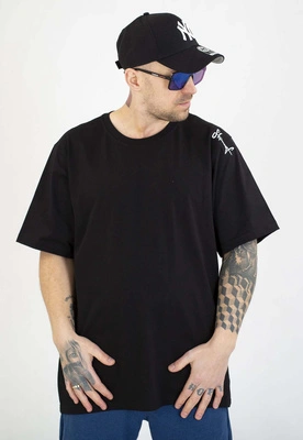 T-shirt Stoprocent Haftbark czarny biały