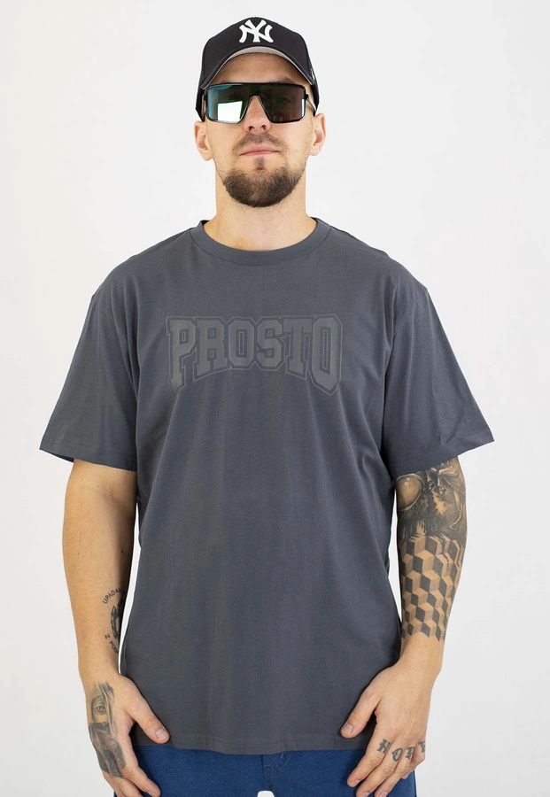 T-shirt Prosto Collage czarny
