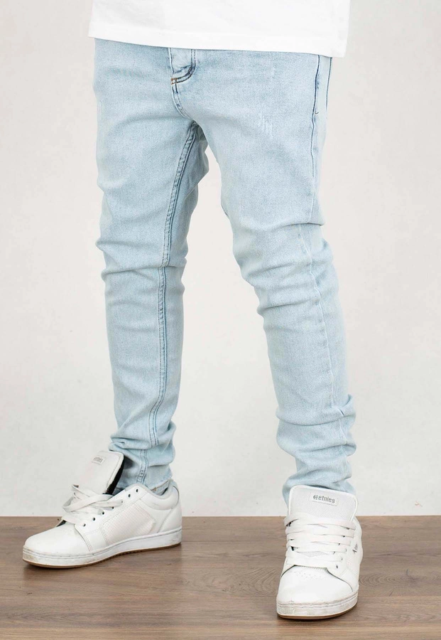 Spodnie I8 Denim SKIN05 Skinny light blue