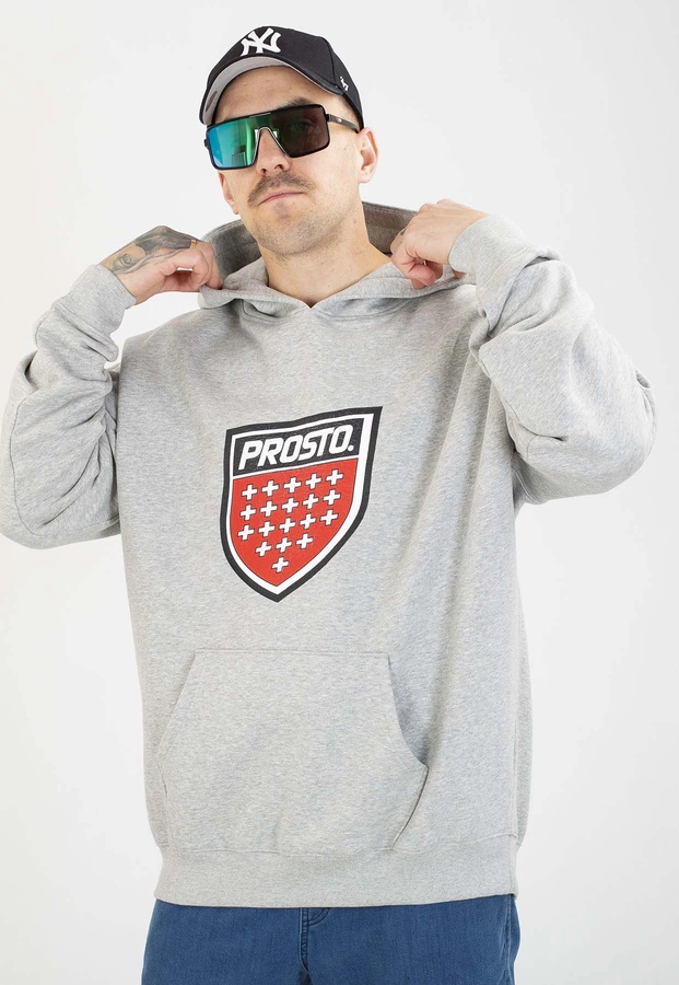 Bluza Prosto Z kapturem Infine grey