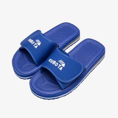 Klapki Kubota Rzep K0000-100-006-14-1 niebieskie