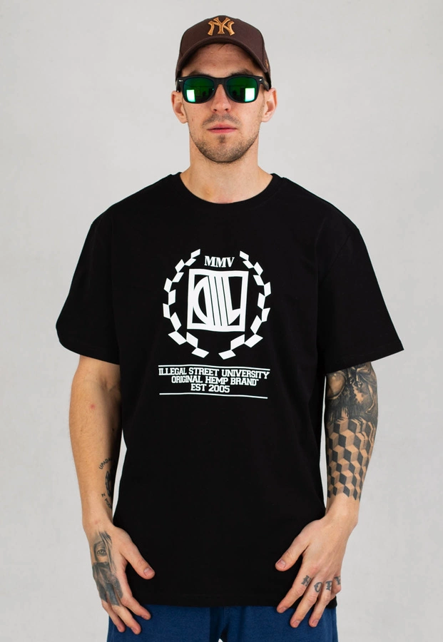 T-shirt Diil Laur czarny